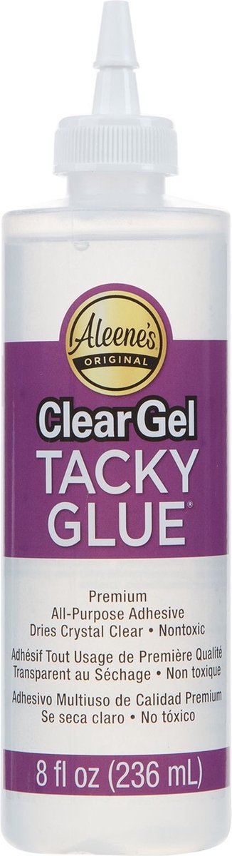 Aleenes Universeellijm - Tacky Glue - Clear Gel - 236ml